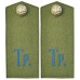 Погоны походные Нижних чинов Казачих частей Русской Императорской армии с шифровкой, обр. 1914 г.